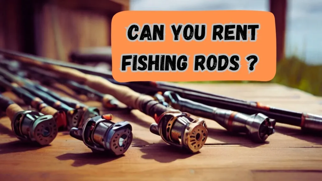 can you rent fishing rods